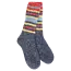 Crescent Sock Company Weekend Collection  Indigo Stripe