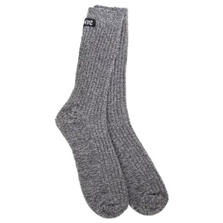 Crescent Sock Company Heathered Black/White - Express Collection Socks