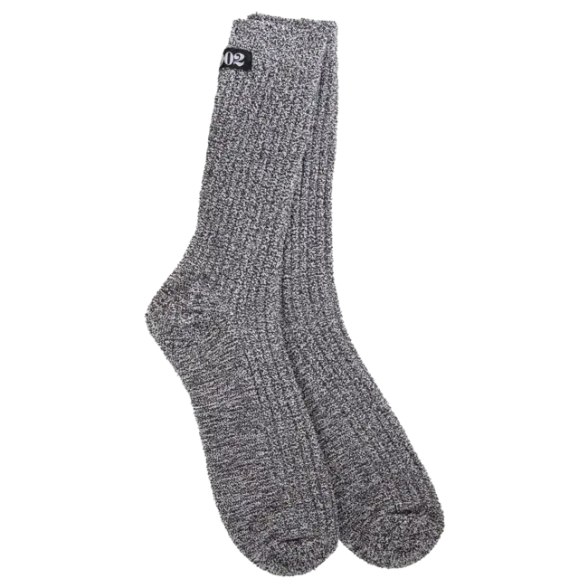 Crescent Sock Company Heathered Black/White - Express Collection Socks