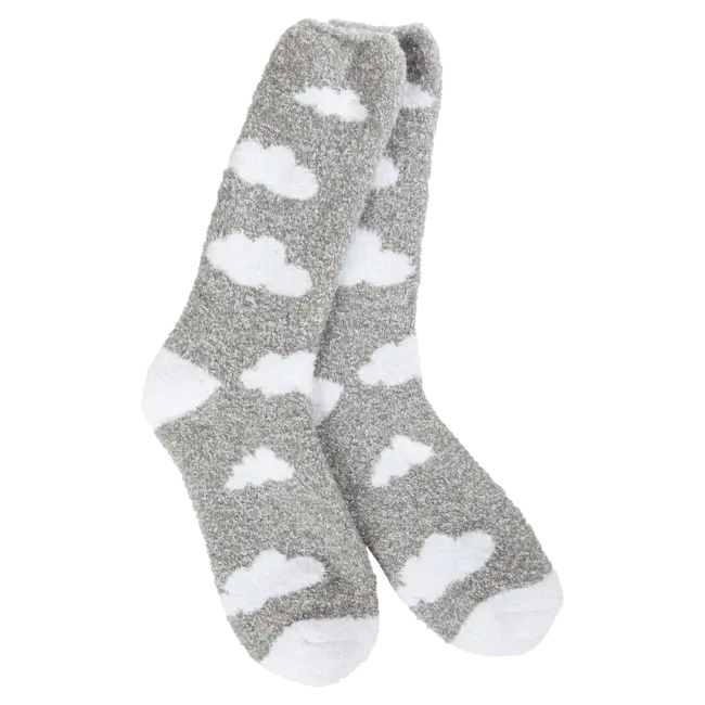 Crescent Sock Company Cloud Grey - Cozy Collection Socks