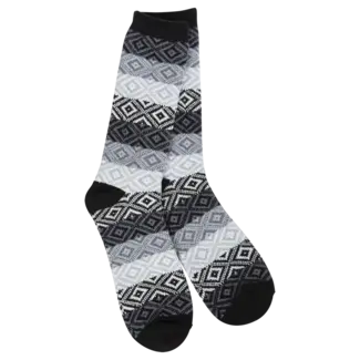 Crescent Sock Company Black Multi - Weekend Collection Socks