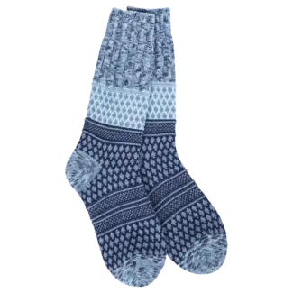 Crescent Sock Company Peacock Multi - Weekend Collection Socks