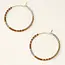 Scout Miyuki Small Hoop - Desert Multi/Gold