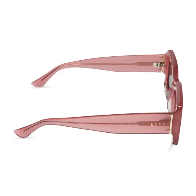 Diff Eyewear Indy - Guava + Grey