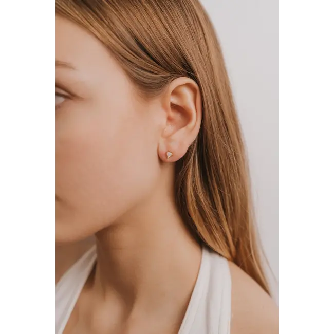 JaxKelly Earrings Mini Energy Mother of Pearl