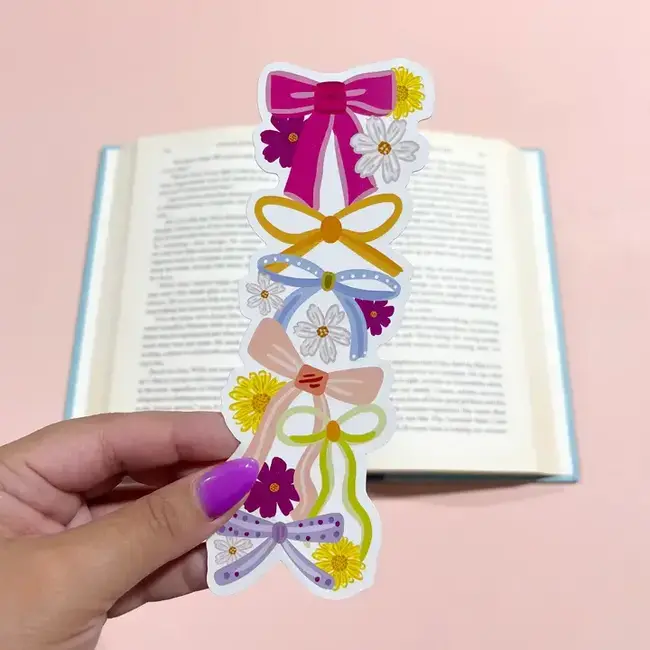 Bloomwolf Studio Bows Bookmark