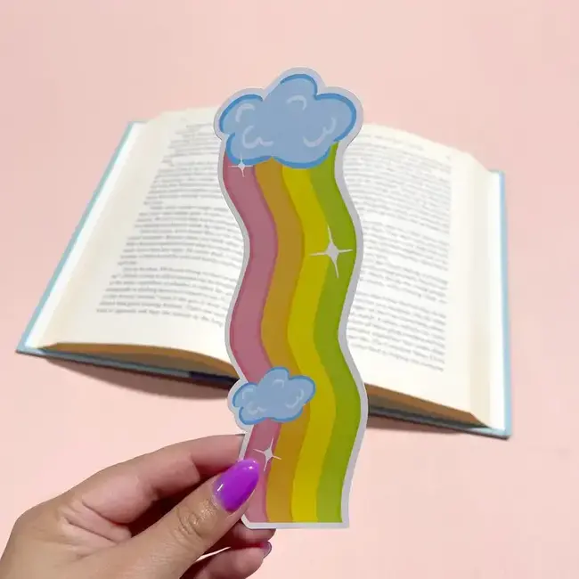 Bloomwolf Studio Rainbow Bookmark
