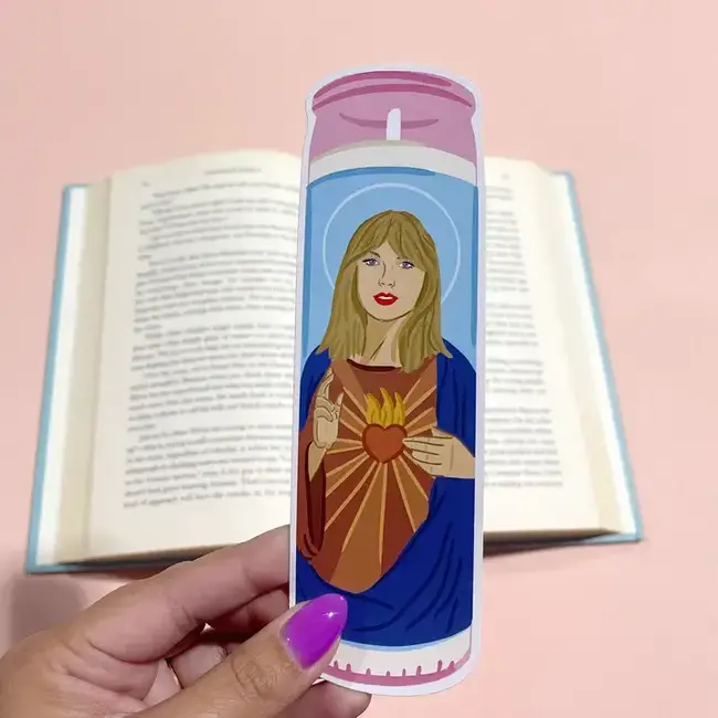 Bloomwolf Studio Taylor Candle Bookmark