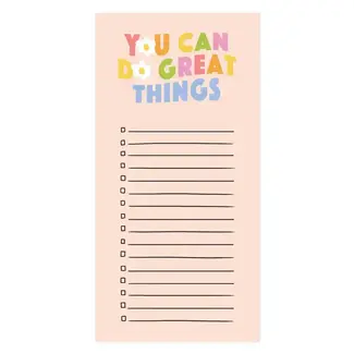 Bloomwolf Studio You Can Do Great Things Notepad