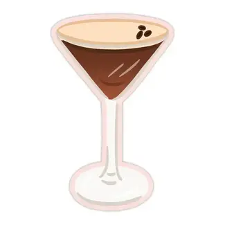 Bloomwolf Studio Espresso Martini - Sticker