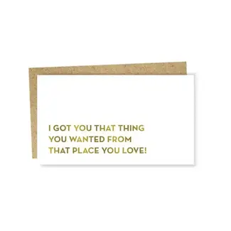 Sapling Press Mini - That Thing Card