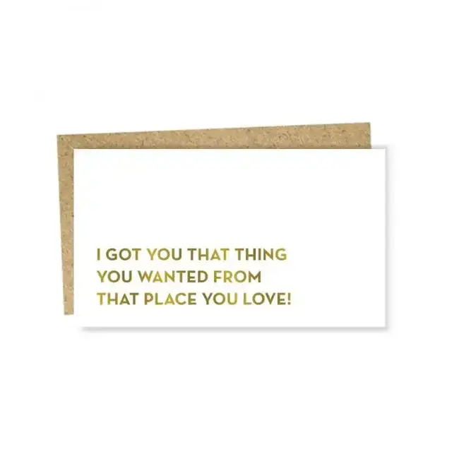 Sapling Press Mini - That Thing Card