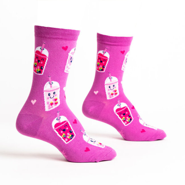 Sock it to Me Womens Crew - Feeling Bubbly