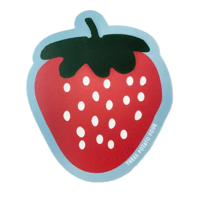 Three Potato Four Sticker - Strawberry