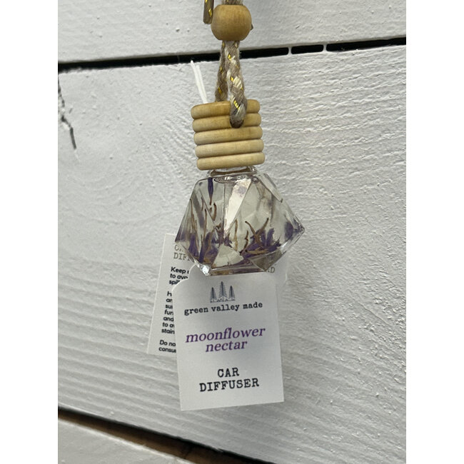 Green Valley Made Moonflower Nectar Car Diffuser