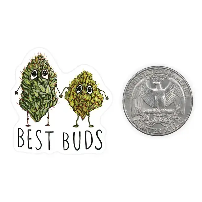 Nice Enough Stickers Mini Stickers Best Buds