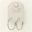 Scout Miyuki Small Hoop - Turquoise Mint/Gold