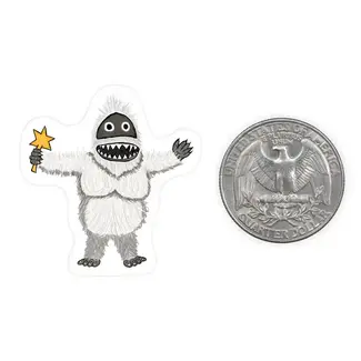 Nice Enough Stickers Mini Stickers Yeti