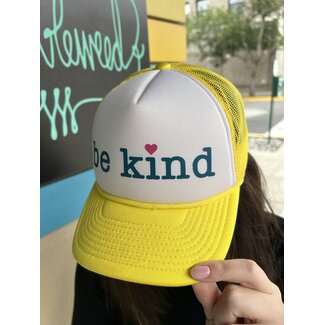 Arie B Designs Yellow/White/Turquoise Be Kind M/L