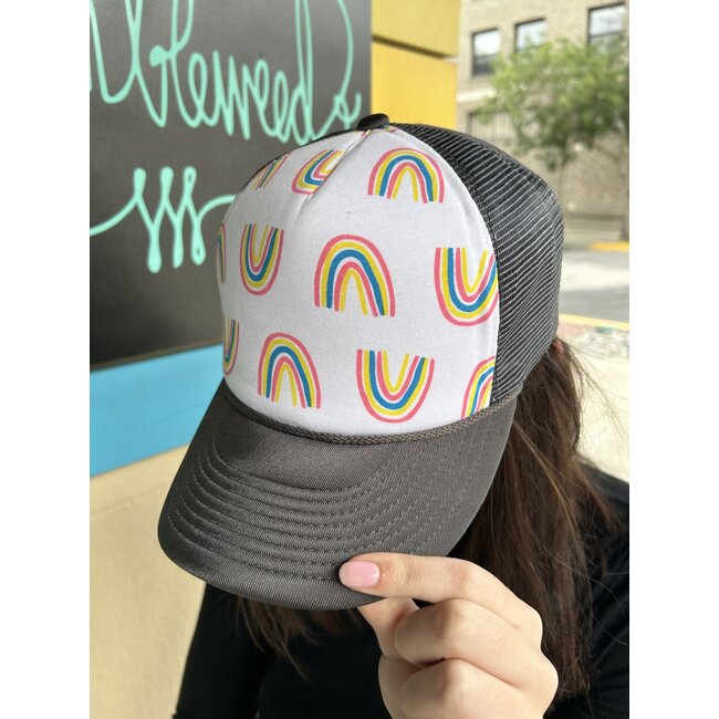 Arie B Designs Charcoal Rainbow M/L