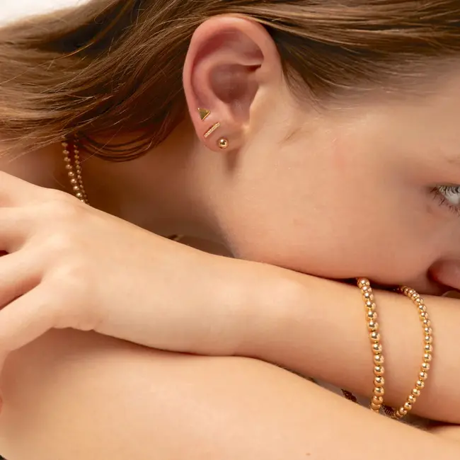 GF Bold Classic Beaded Bracelet