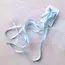 Tiepology Satin Ribbon Hair Tie Set Baby Blue