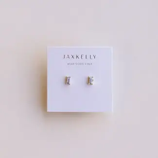 JaxKelly Earrings Baguette Lilac