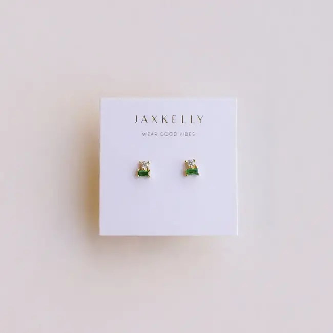 JaxKelly Double Stud Stack - Emerald