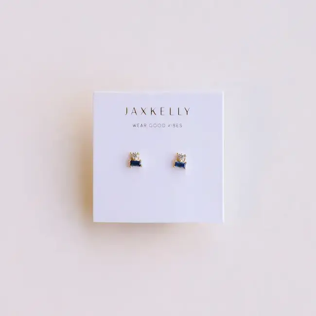JaxKelly Double Stud Stack - Sapphire