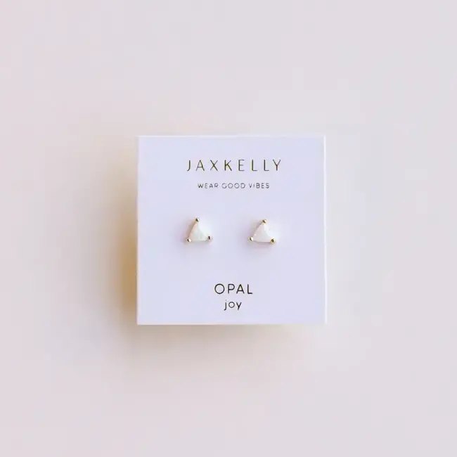 JaxKelly Mini Energy Gem- White Opal