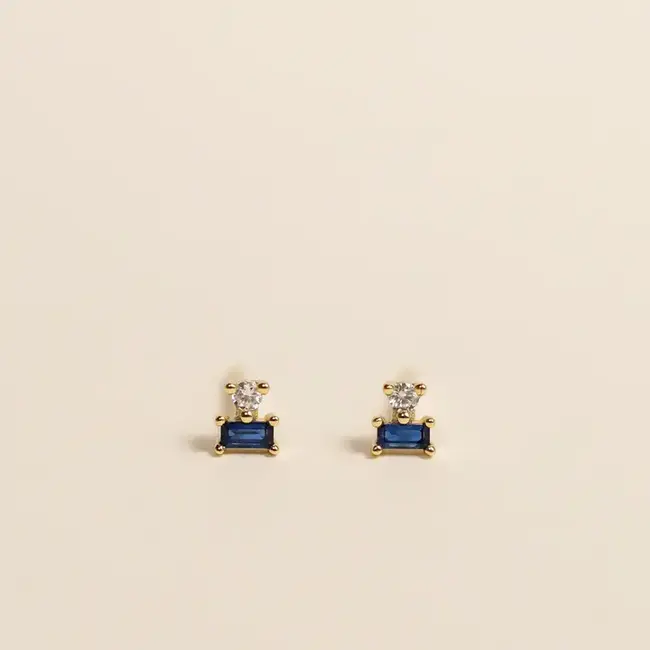 JaxKelly Double Stud Stack - Sapphire