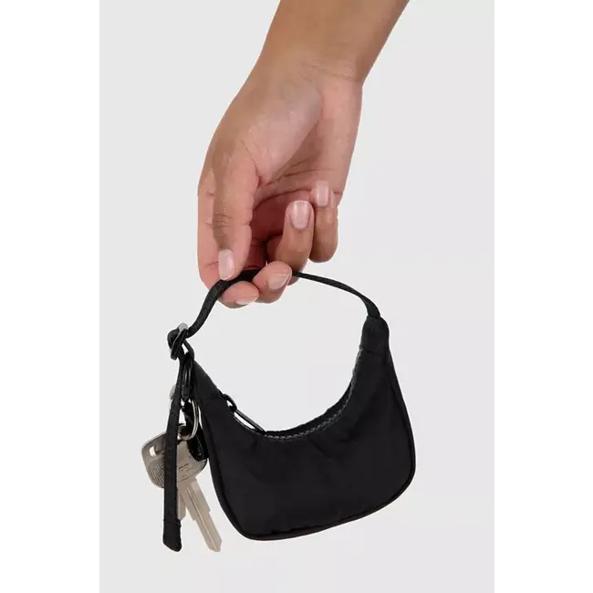 Baggu Crescent Bag Charm - Black