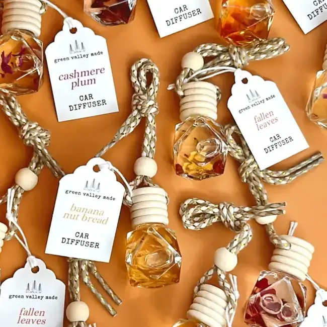 Green Valley Made Fallen Leaves Car Diffuser