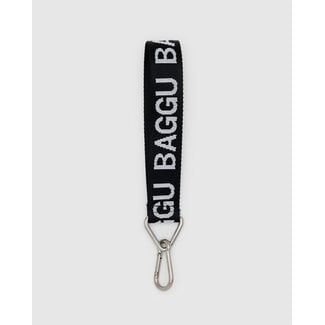Baggu Logo Keychain - Black and White