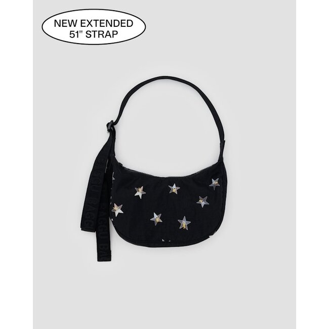 Baggu Small Nylon Crescent Bag - Stars