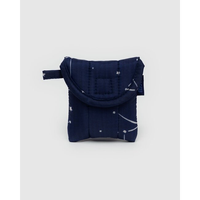 Baggu Puffy Earbuds Case - Constellation Midnight