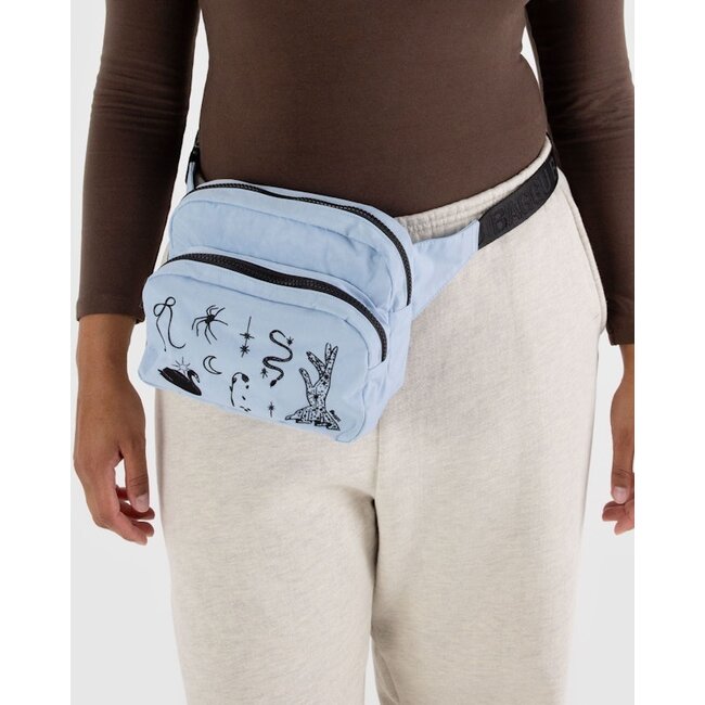 Baggu Fanny Pack - Embroidered Ballet Icons