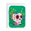 Punch Bowl Paper Dia De Los Muertos Sugar Skull Card
