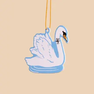 And Here We Are Swan Air Freshener - Blueberrry
