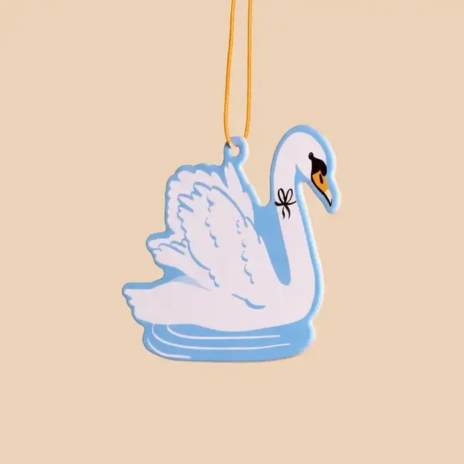 And Here We Are Swan Air Freshener - Blueberrry
