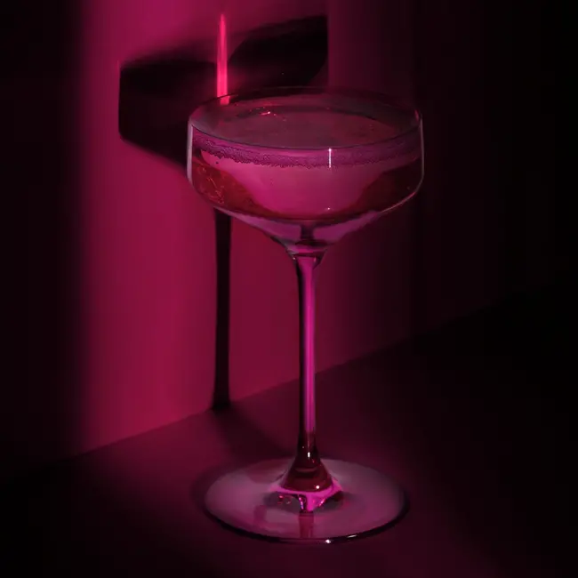 Viski Nouveau European Crystal Coupes | Berry