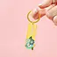 The Darling Effect Enamel Floral Keychain - Mama