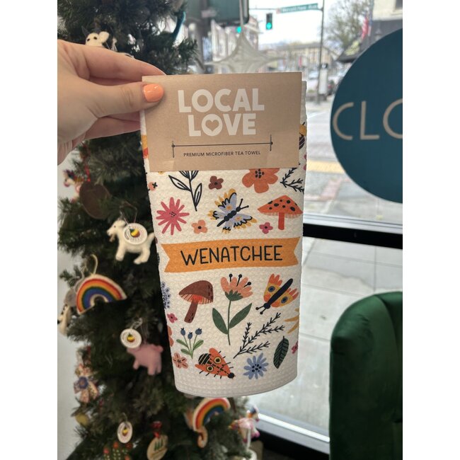 Rock Scissor Paper Wenatchee Meadow Tea Towel