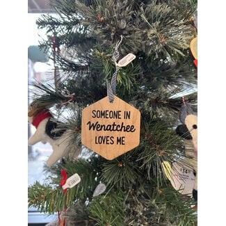 Rock Scissor Paper Someone Loves Me Wenatchee Ornament
