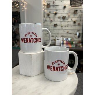 Rock Scissor Paper Its Better In Wenatchee Mug