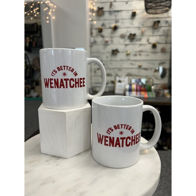 Rock Scissor Paper Its Better In Wenatchee Mug