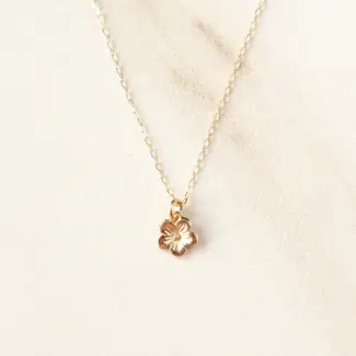 Tasi FINE Solid 14k Cherry Blossom Necklace 112-07