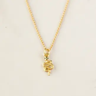 Tasi & Stowaway Crystal Snake Necklace