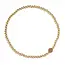 Scout Mini Metal Stacking Bracelet - Ball Beads Gold