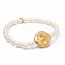 Scout Pearl Affirmation Bracelet - Love/Gold